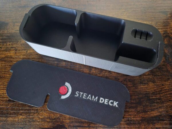 Steam Deck - Boîte de Rangement pour Chargeur (EU/US plug) et Cartes MicroSD – Image 4