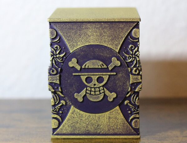 Deckbox One Piece, Peinte à la Main - Rangement Pirate pour Cartes – Image 4