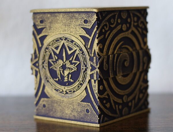 Deckbox Yu-Gi-Oh! - Peinte à la Main - Rangement Élégant pour Cartes