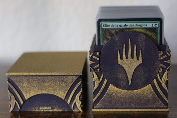 Deckbox Magic: The Gathering - Commander deckbox - Peinte à la Main - Rangement Élégant pour Cartes – Image 4