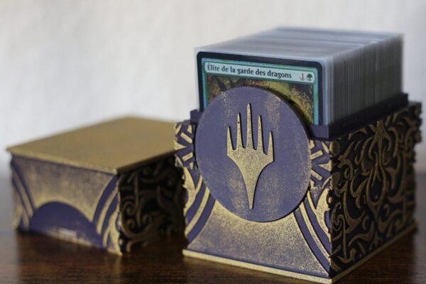 Deckbox Magic: The Gathering - Commander deckbox - Peinte à la Main - Rangement Élégant pour Cartes – Image 5