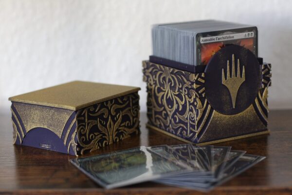 Deckbox Magic: The Gathering - Commander deckbox - Peinte à la Main - Rangement Élégant pour Cartes – Image 9