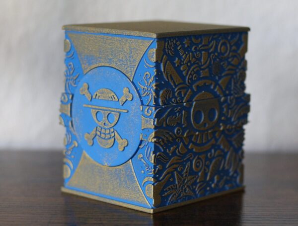 Deckbox One Piece, Peinte à la Main - Rangement Pirate pour Cartes – Image 7