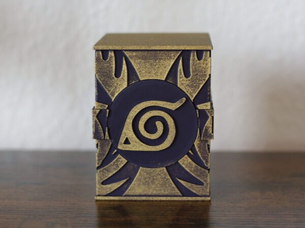 Deckbox Naruto, Peinte à la main - Rangement pour le jeu de cartes Naruto – Image 6