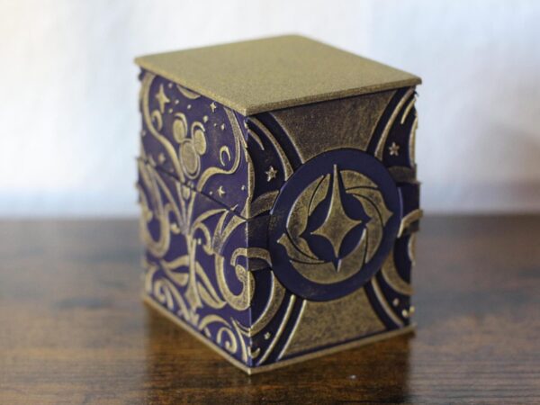 Lorcana Deckbox - Edition Artistique - Stockage Élégant pour Cartes de Collection